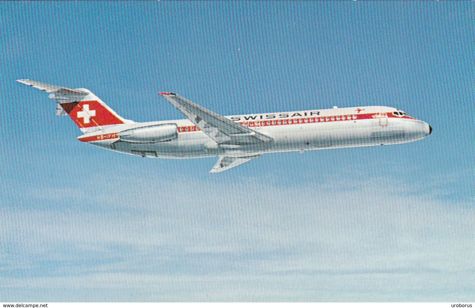 AIRPLANES - Swissair - DC-9-32 - 1946-....: Era Moderna