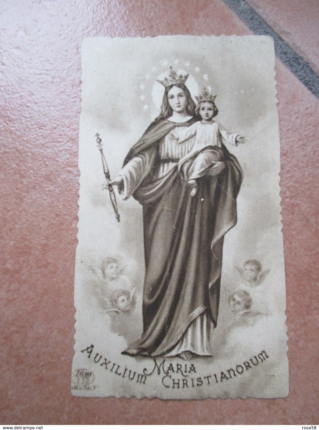 Maria Auxilium Christianorum Marria SS.Ausiliatrice - Santini