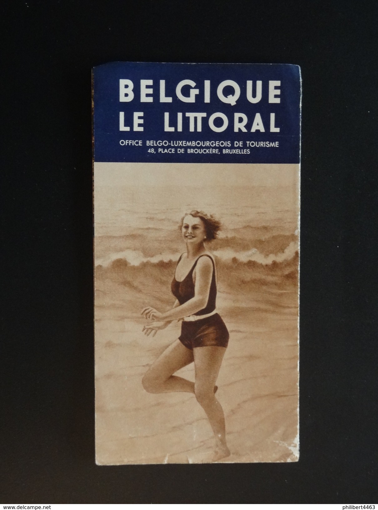 BELGIQUE LITTORAL VERS 1930 - Dépliants Touristiques