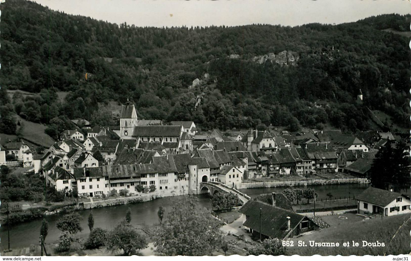 Suisse - Swiss - Jura - St Ursanne Et Le Doubs - état - Saint-Ursanne