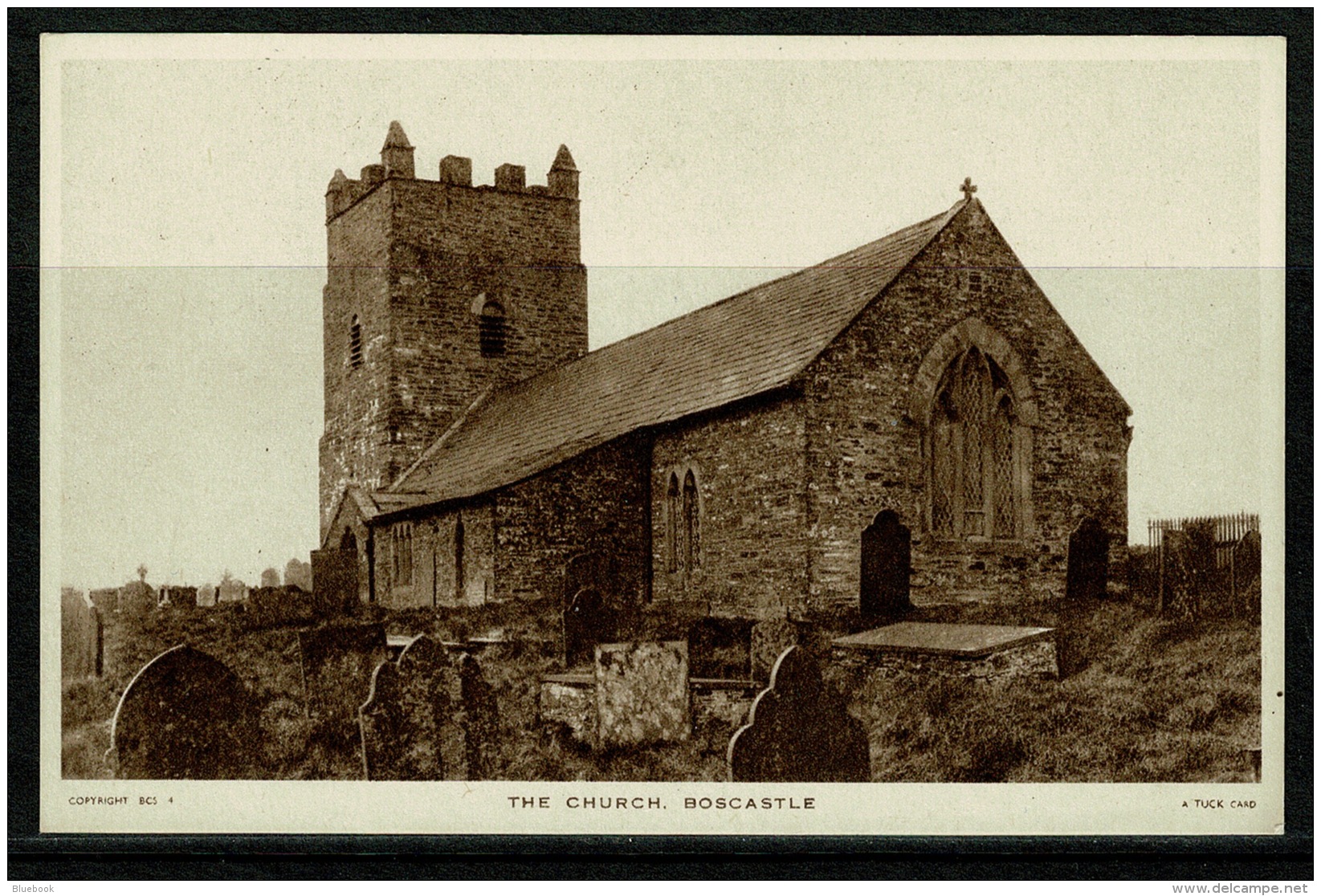 RB 1179 - Raphael Tuck Postcard - The Church Boscastle - Cornwall - Other & Unclassified