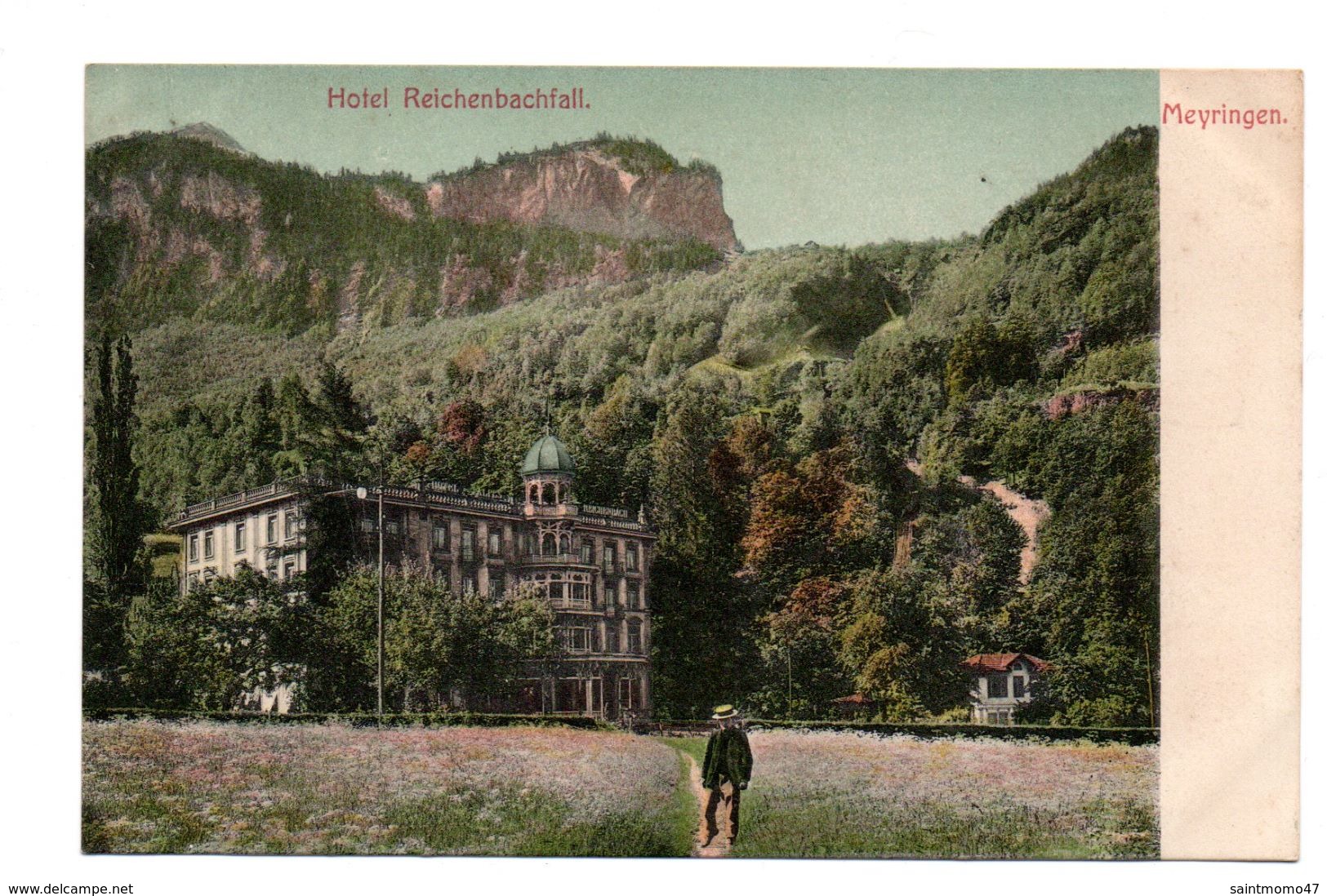 SUISSE . HOTEL REICHENBACHFALL . MEYRINGEN - Réf. N°5584 - - Reichenbach Im Kandertal