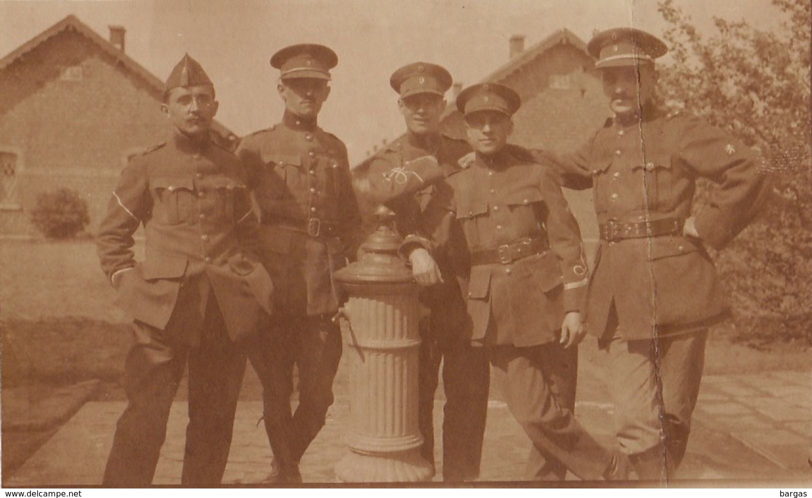 16 photos souvenir militaire de l'officier Caron de gand