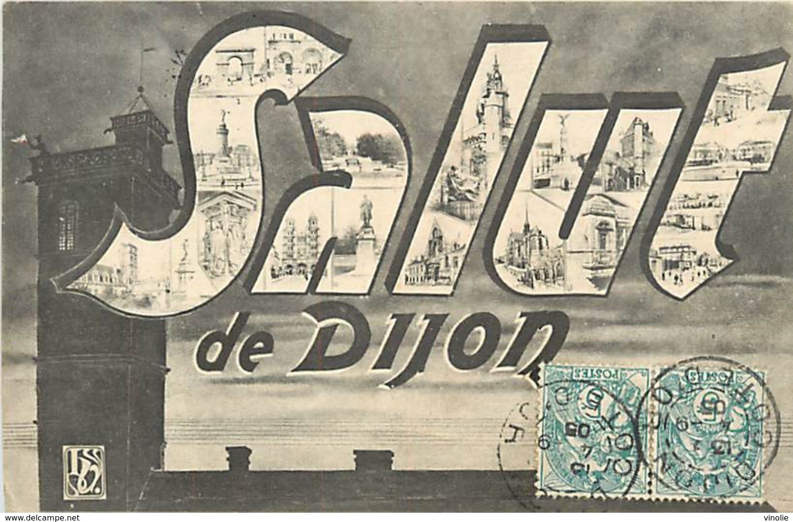 PIE 17-T Mi-9216 : DIJON.  SALUT DE - Dijon