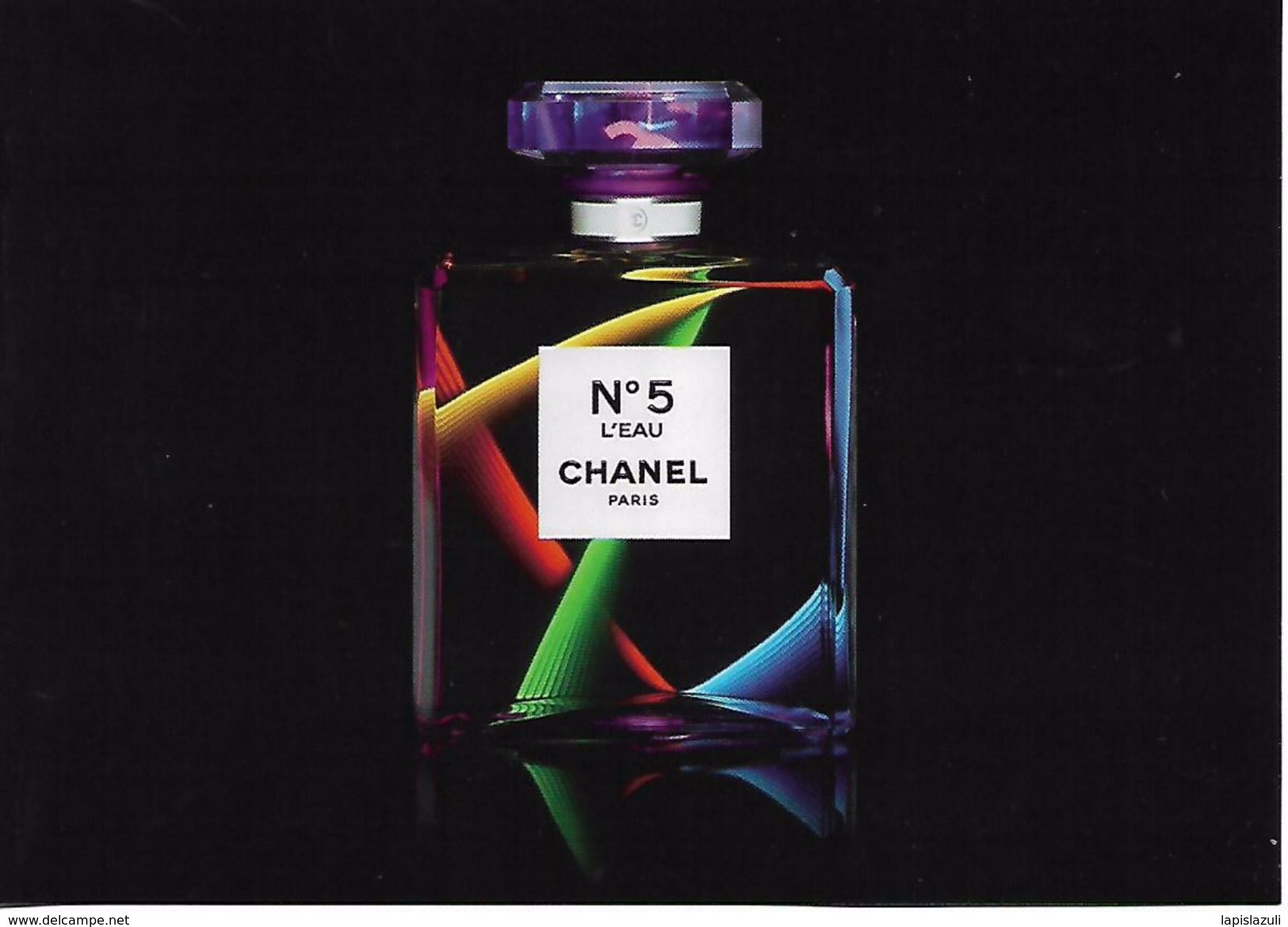 CHANEL Carte D'invitation  N° 5 L'Eau ( Noël 2017) - Modernes (à Partir De 1961)