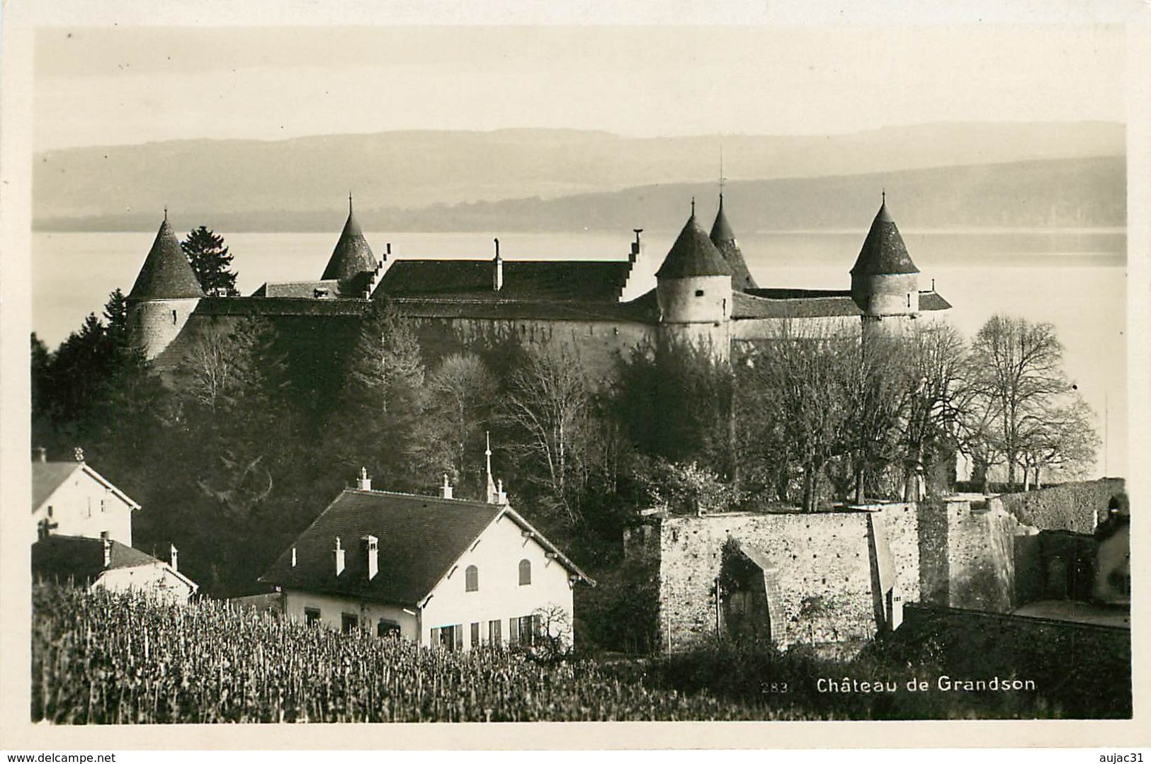 Suisse - Swiss - Vaud - Chateaux - Grandson - Château - Bon état - Grandson