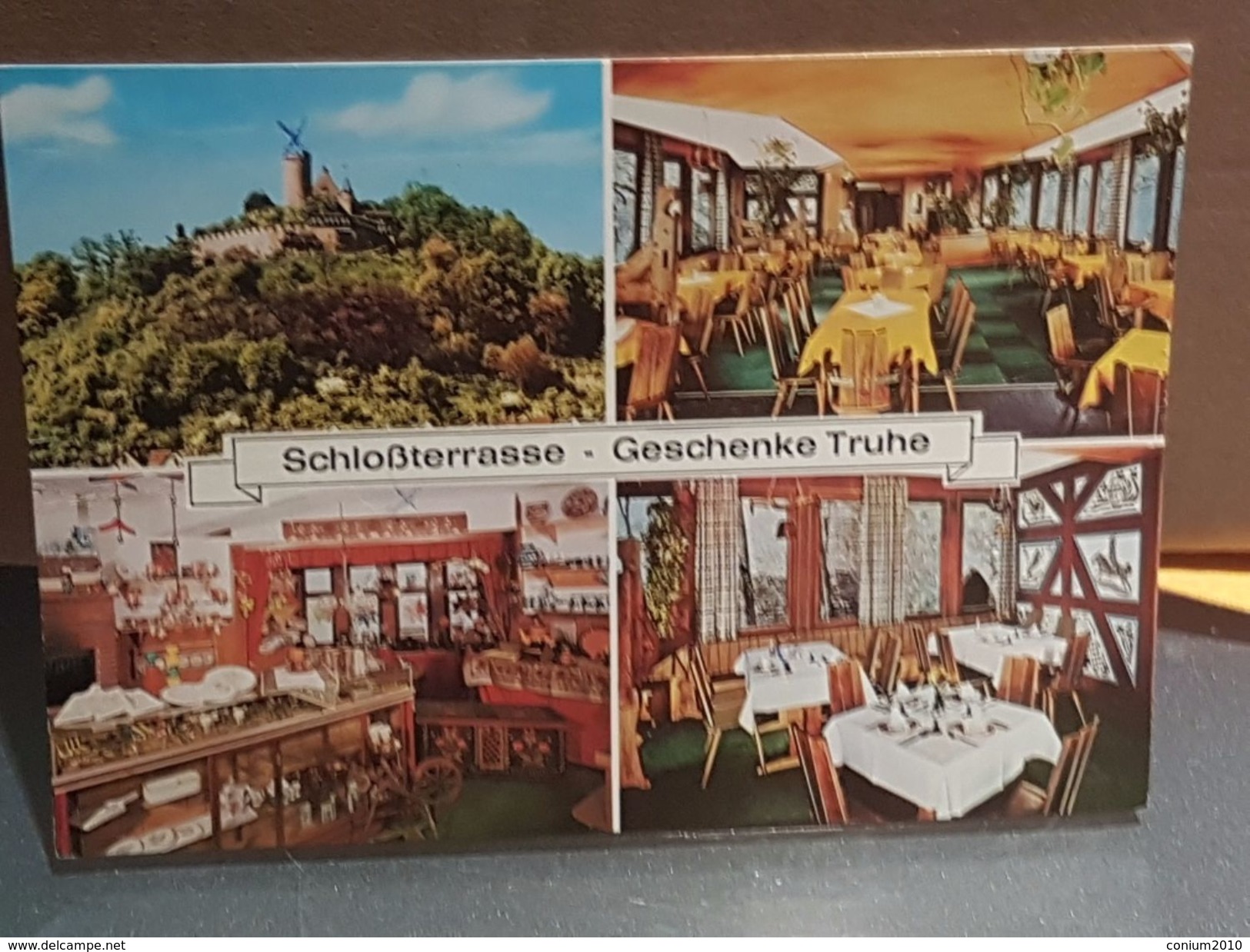 Biedenkopf Schlossterrasse, Gelaufen Ca. 1975 - Biedenkopf