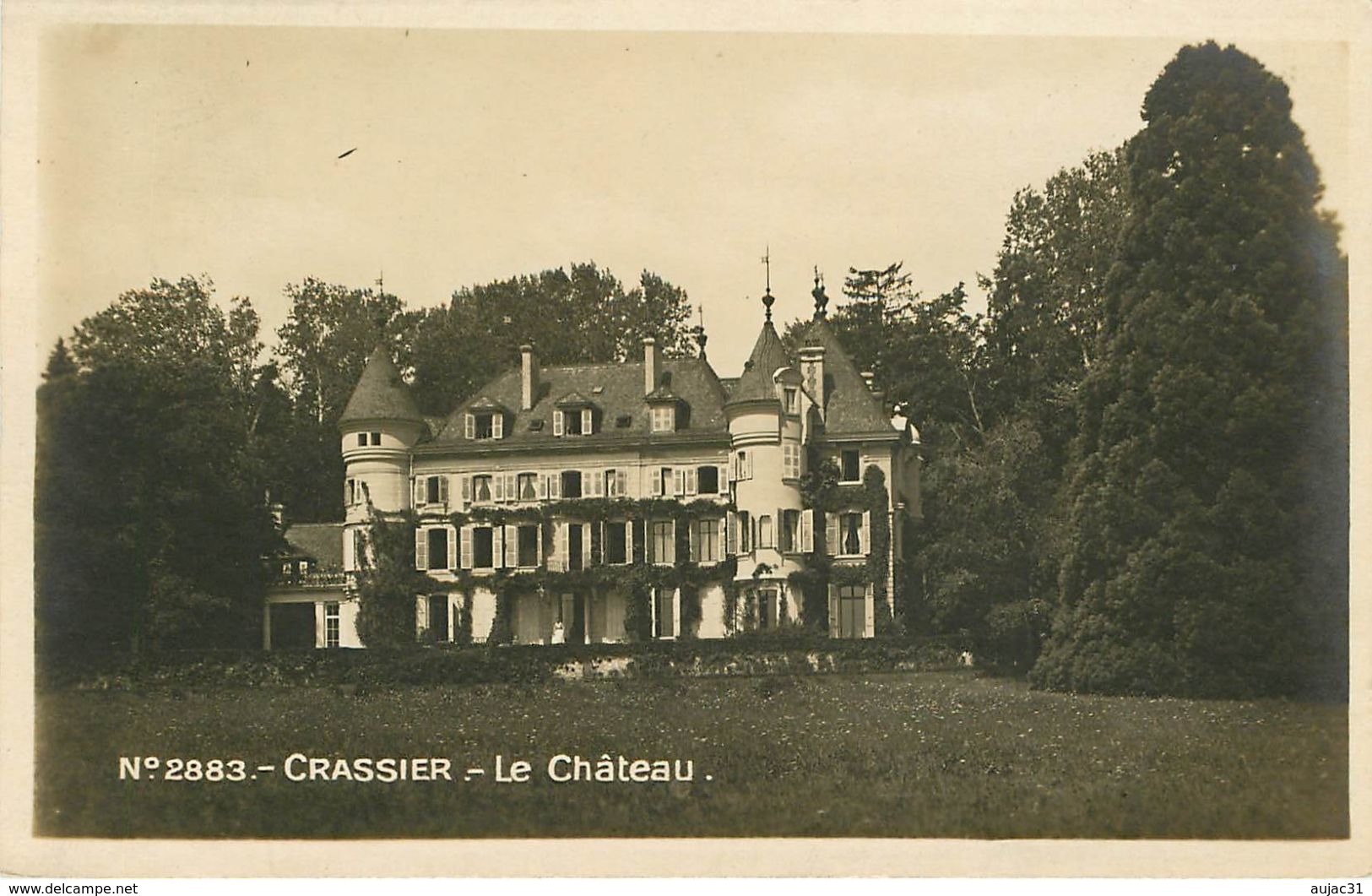 Suisse - Swiss - Vaud - Chateaux - Crassier - Le Château - Bon état - Crassier