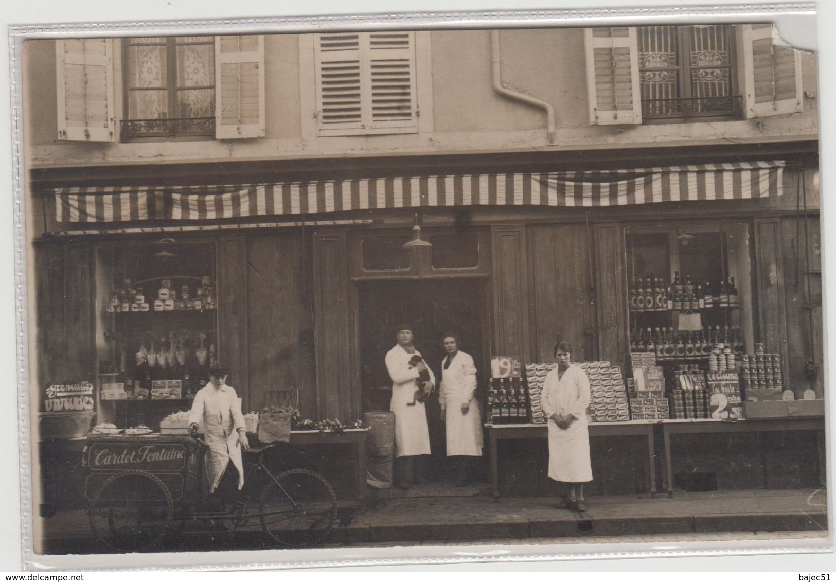 1 Carte Photo Remirmont à Situer " Cardot Fontaine " - Remiremont