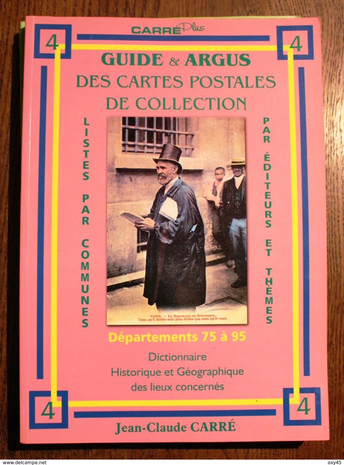 4 Livre Guide Et Argus Carré Carte Postale - Livres & Catalogues