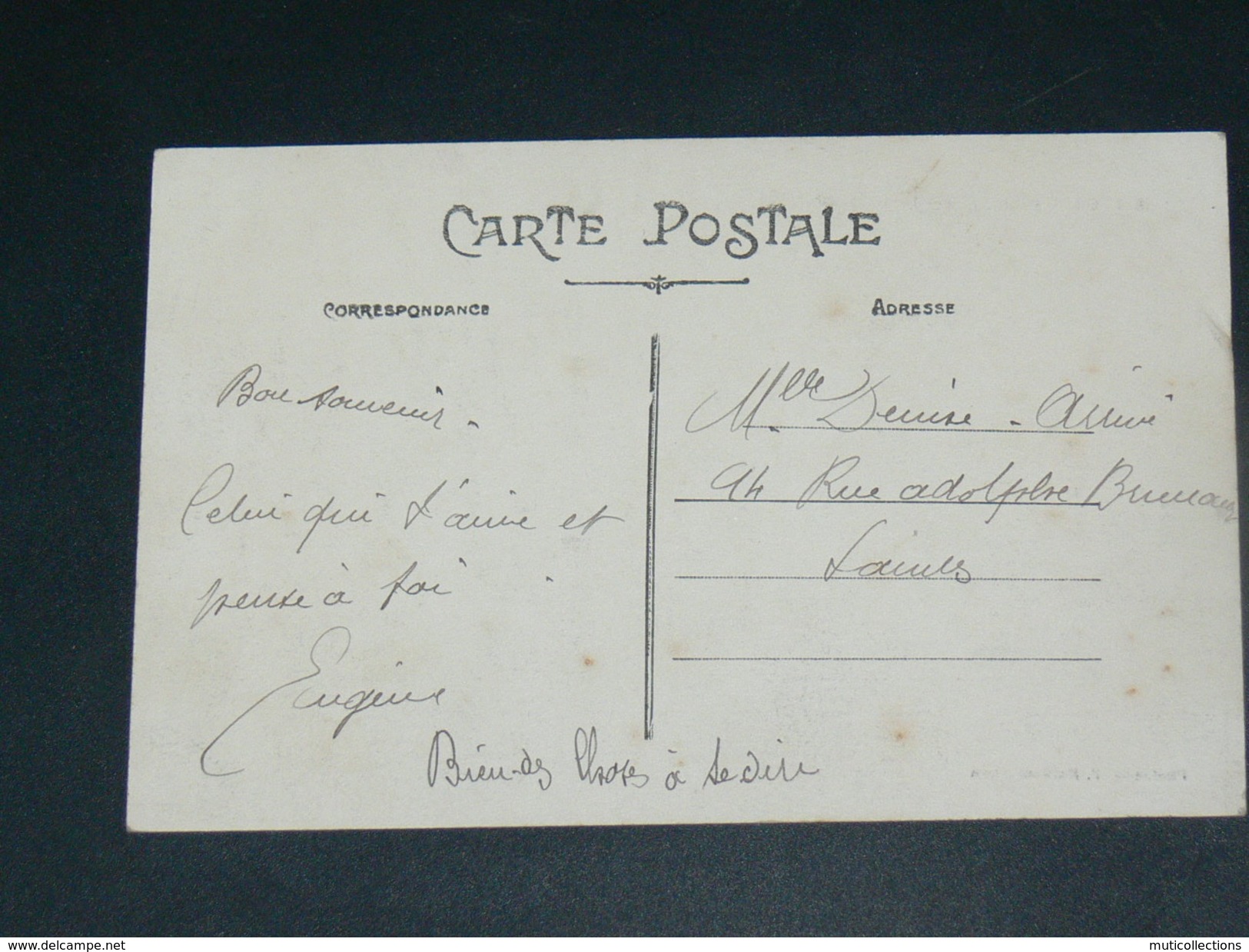 CAEN   1910  LE PORT AVEC TROIS MATS   CIRC  EDIT - Caen