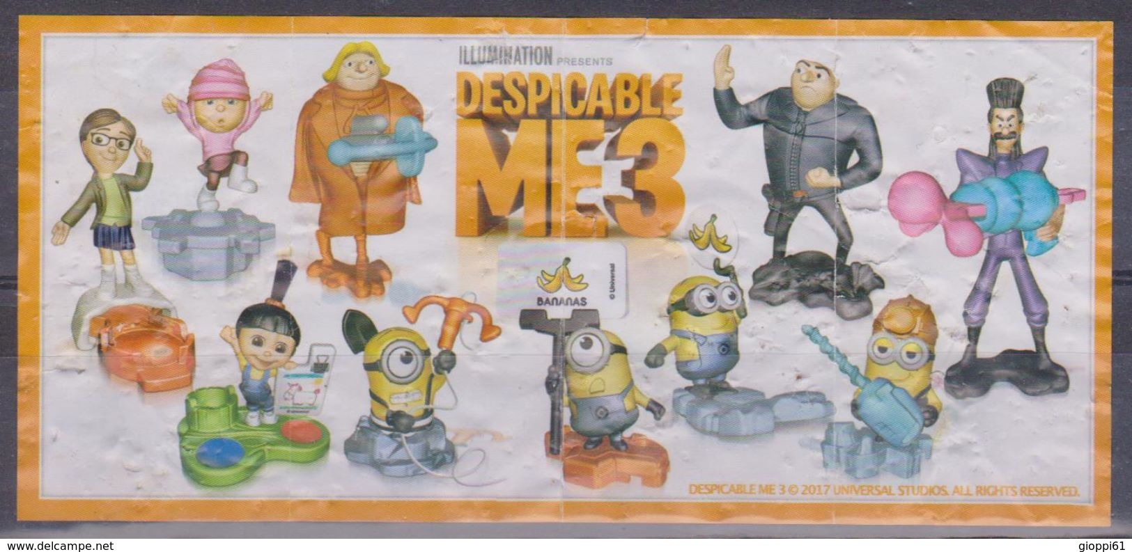 Kinder Istruzioni - Despicable ME3 - Istruzioni