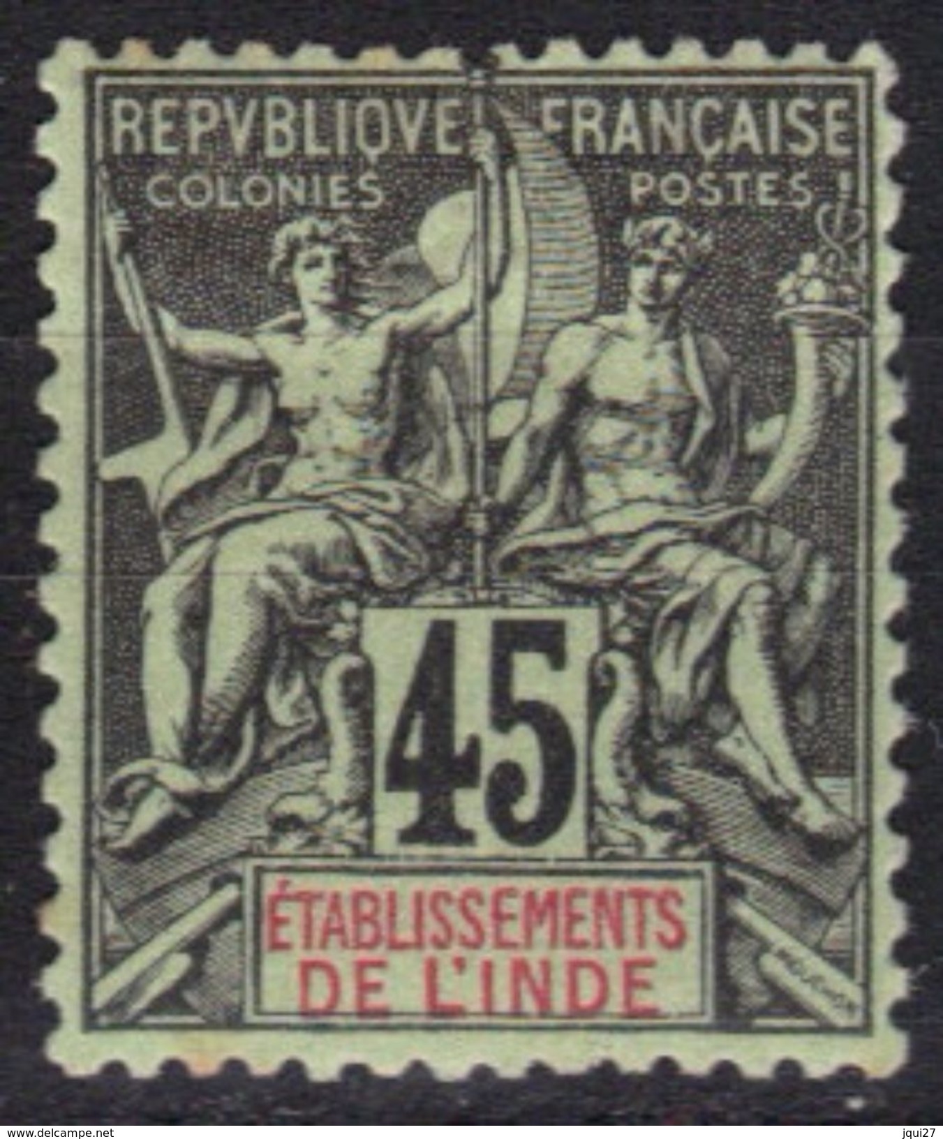 Inde N° 18 * - Unused Stamps