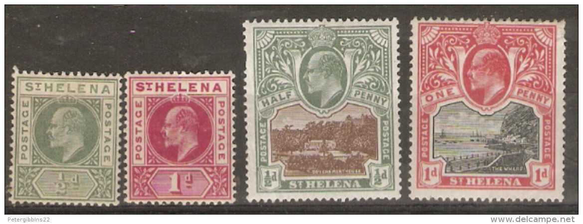 Saint Helena  1903  SG 53-6 Mounted Mint - St. Helena