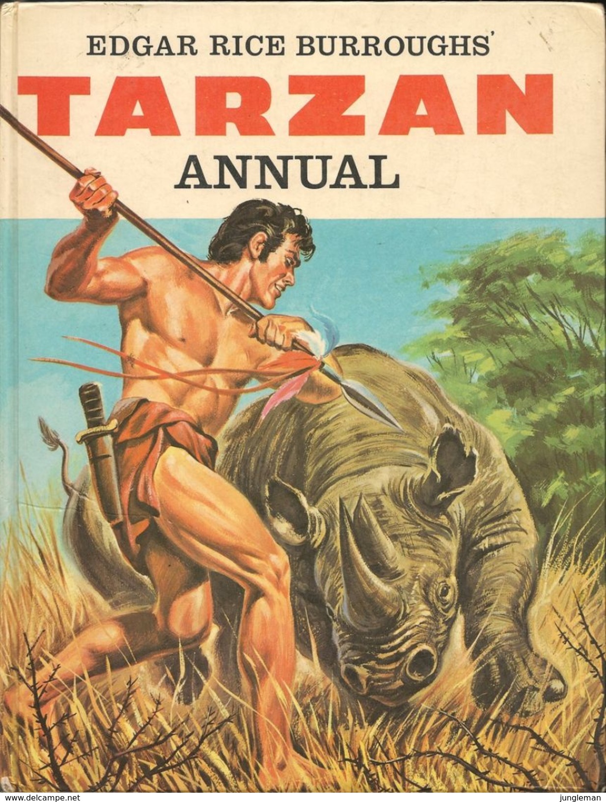 Tarzan Annual - Published By World Distributors Ltd  - En Anglais - Edition 1968 - Année 1969 - Bon état. - Altri Editori