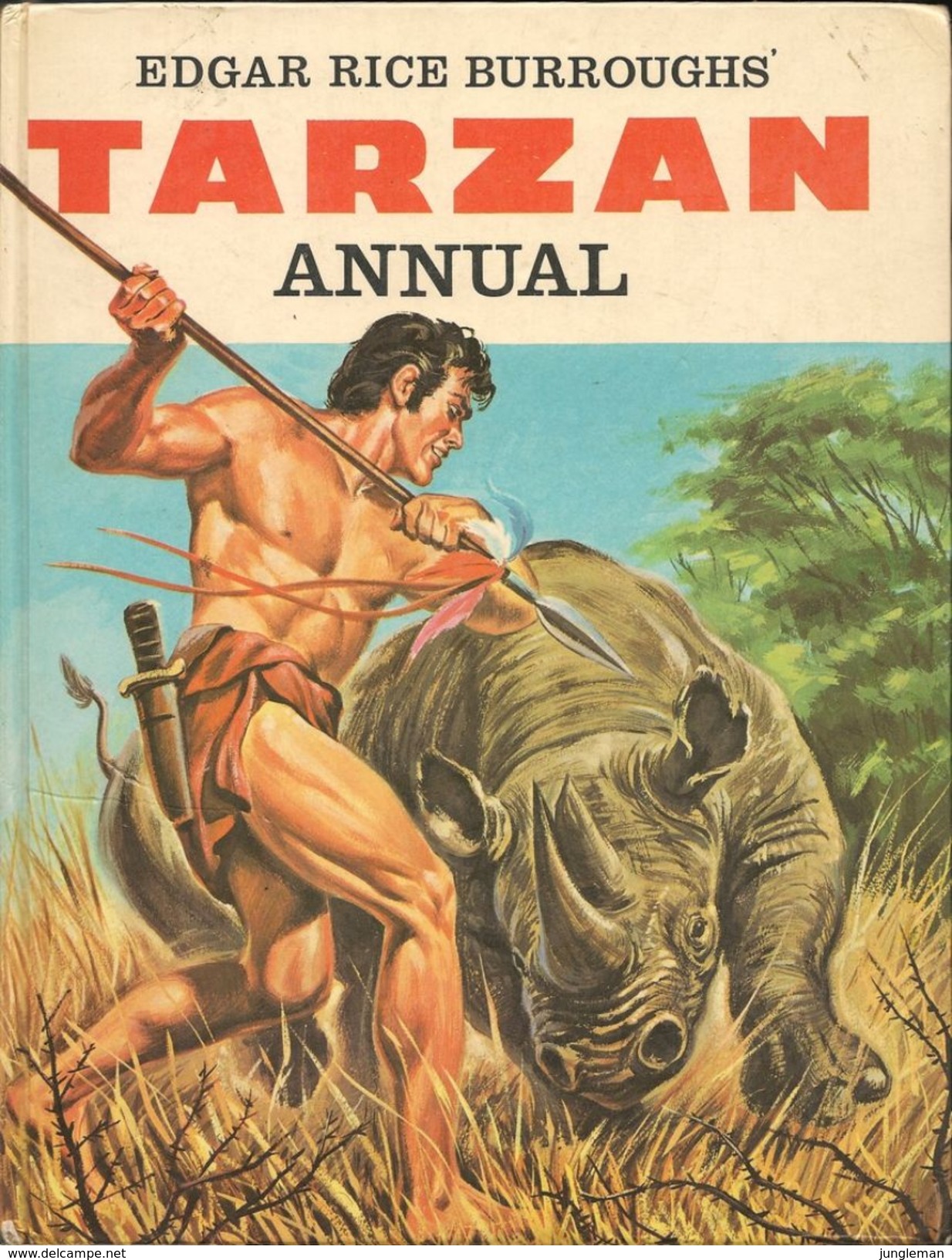 Tarzan Annual - Published By World Distributors Ltd  - En Anglais - Edition 1968 - Année 1969 - Bon état. - Otros Editores