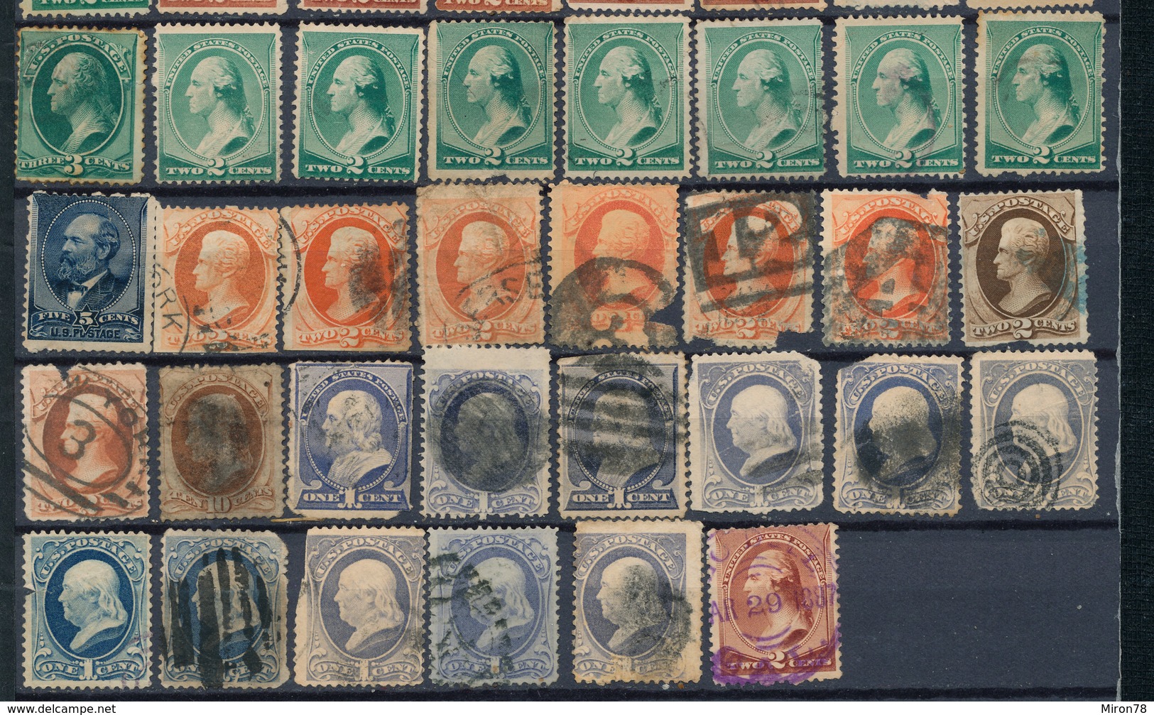 Stamps US Different Used Lot15 - Oblitérés