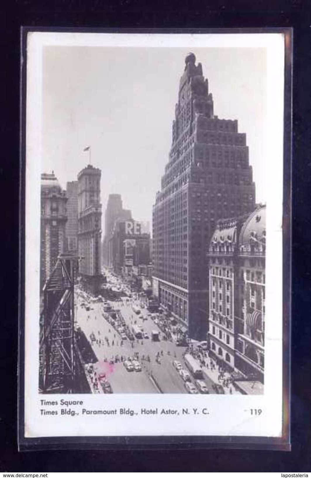 NY City. *Times Square...* Circulada 1949. - Autres Monuments, édifices