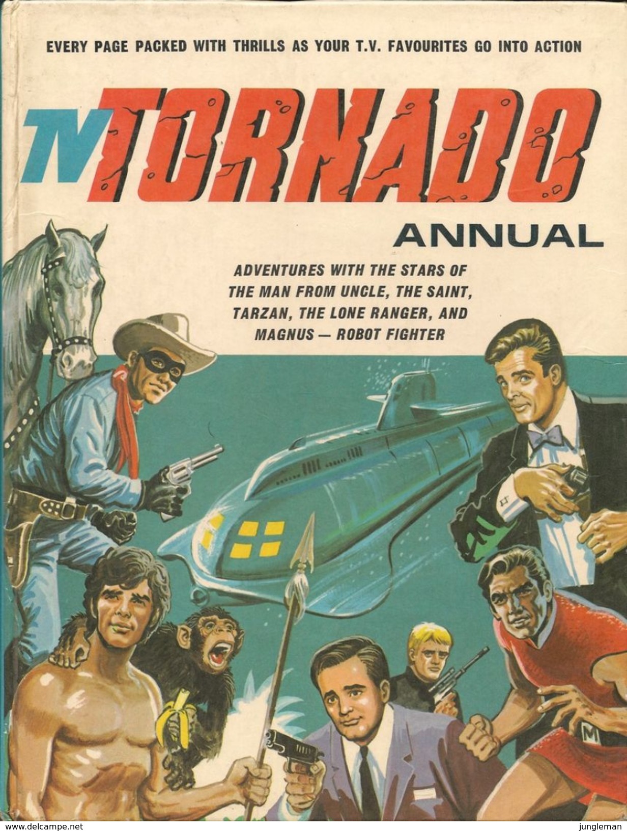 TV Tornado Annual - Published By World Distributors Ltd  - En Anglais - Edité En 1970, Distribué En 1971 - Bon état. - Andere Verleger