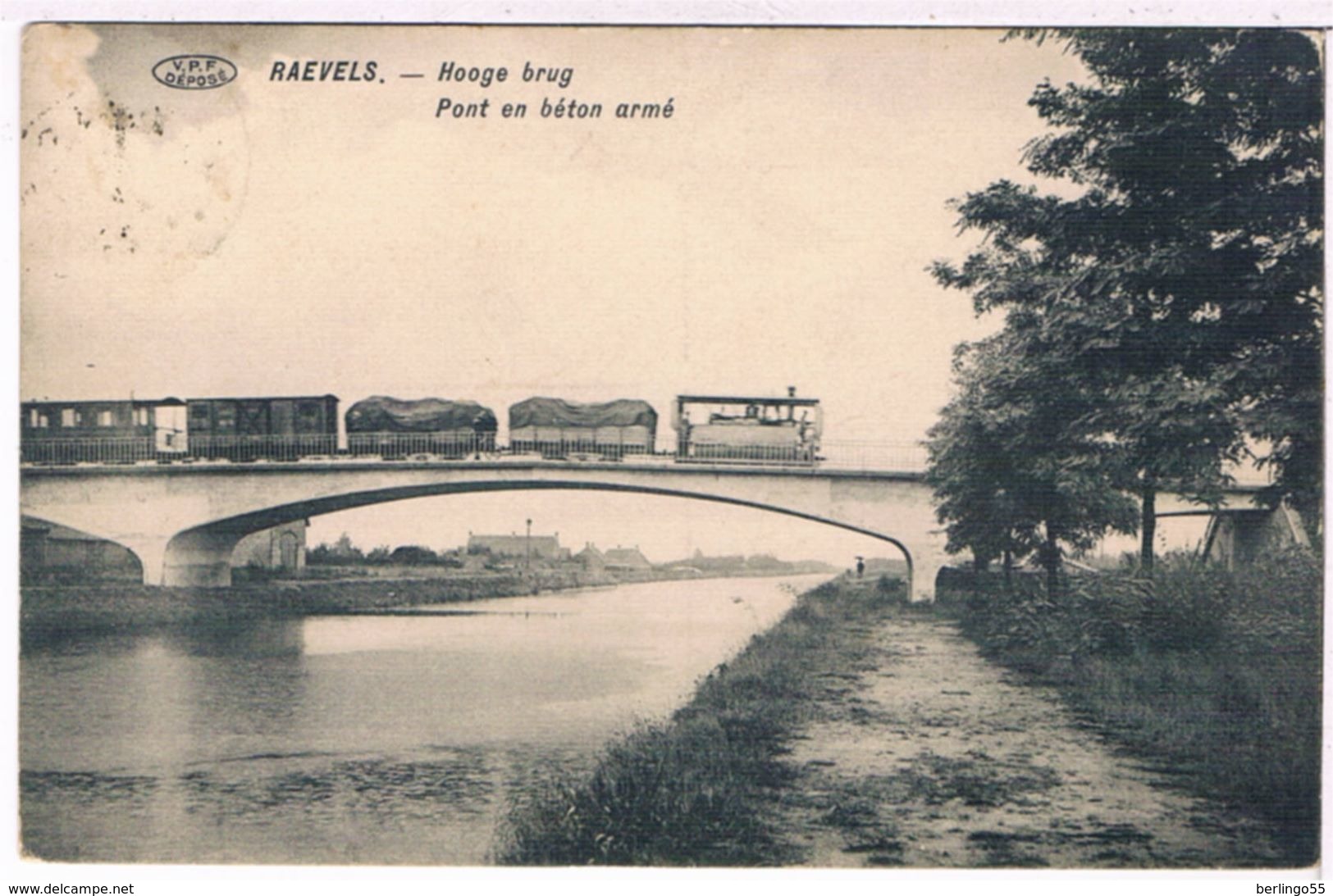 Raevels - Hoogebrug 1912 - Ravels