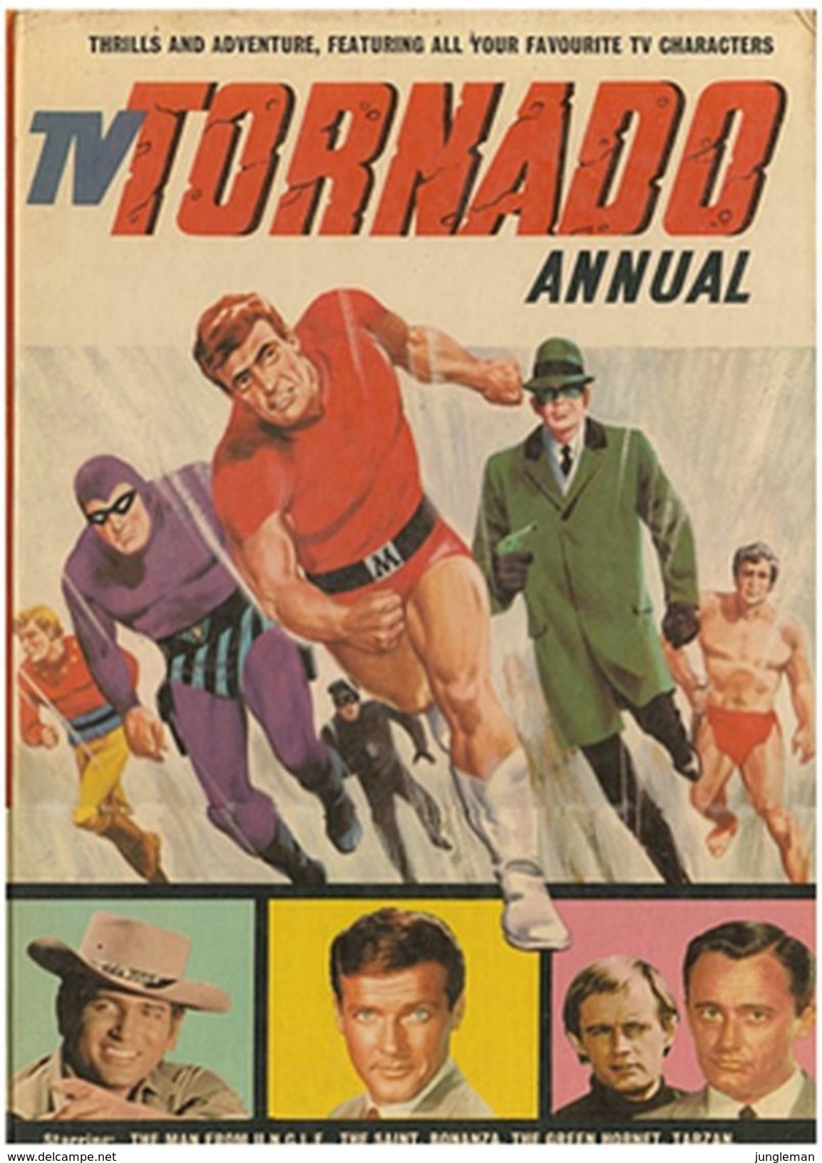 TV Tornado Annual - Published By World Distributors Ltd  - En Anglais - Edité En 1969, Distribué En 1970 - Bon état. - Autres Éditeurs