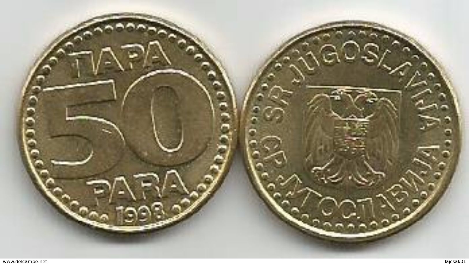 Yugoslavia 50 Para 1998. KM#174 - Yugoslavia