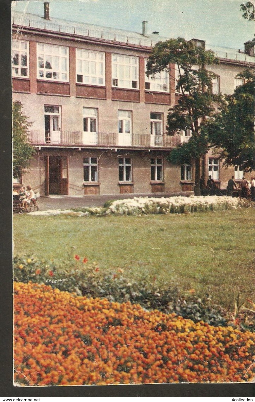 K2. Latvia USSR Soviet Postcard Latvian SSR Health Resort Jurmala Kemeri Sanatorium Latvia Latviya - Latvia