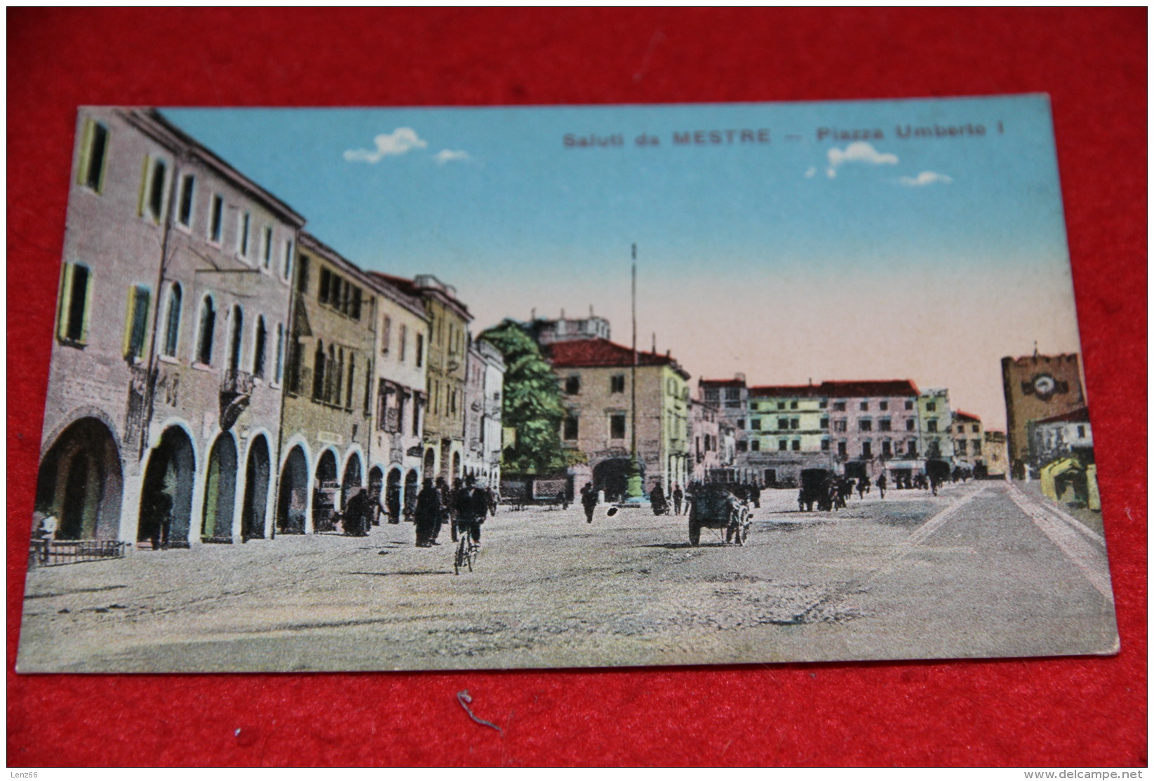 Mestre Venezia Piazza Umberto I Ed. Benetta NV Animata - Venezia