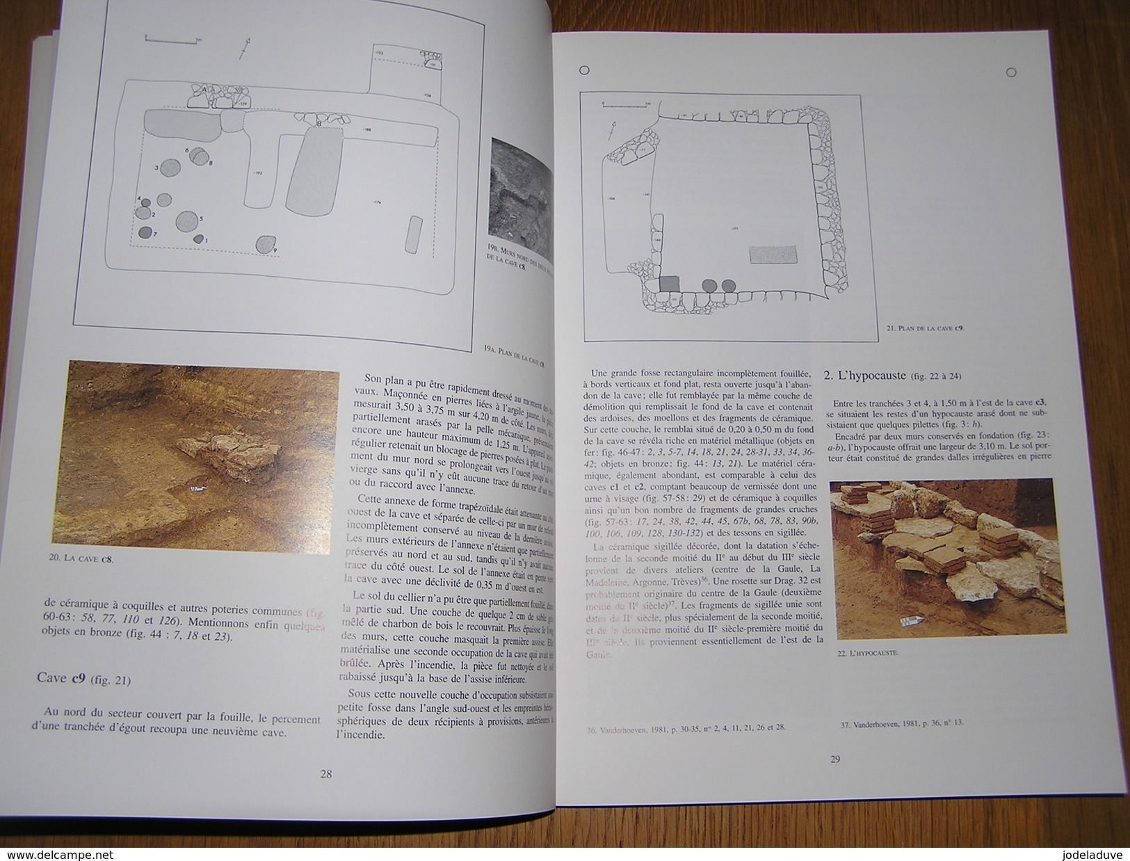 ETUDES ET DOCUMENTS Fouilles 1 Régionalisme Archéologie Quartier de l'Agglomération Gallo Romaine de Saint Mard Virton