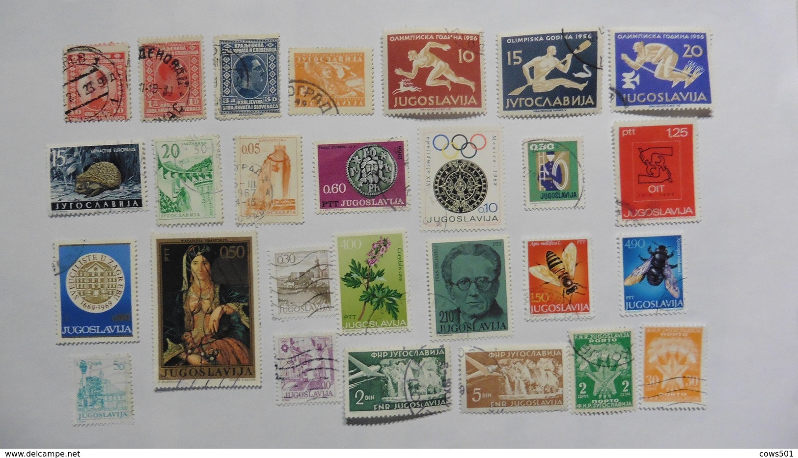 Yougoslavie  : 27 Timbres Oblitérés - Lots & Serien