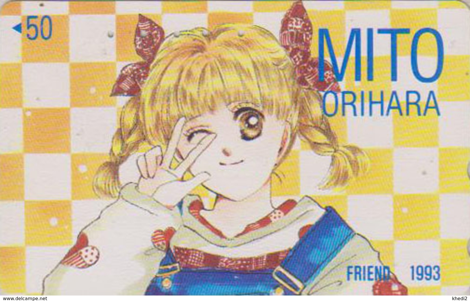 Télécarte Japon / 110-011 - MANGA - FRIEND By MITO ORIHARA - ANIME Japan Phonecard - BD COMICS Telefonkarte - 9633 - BD