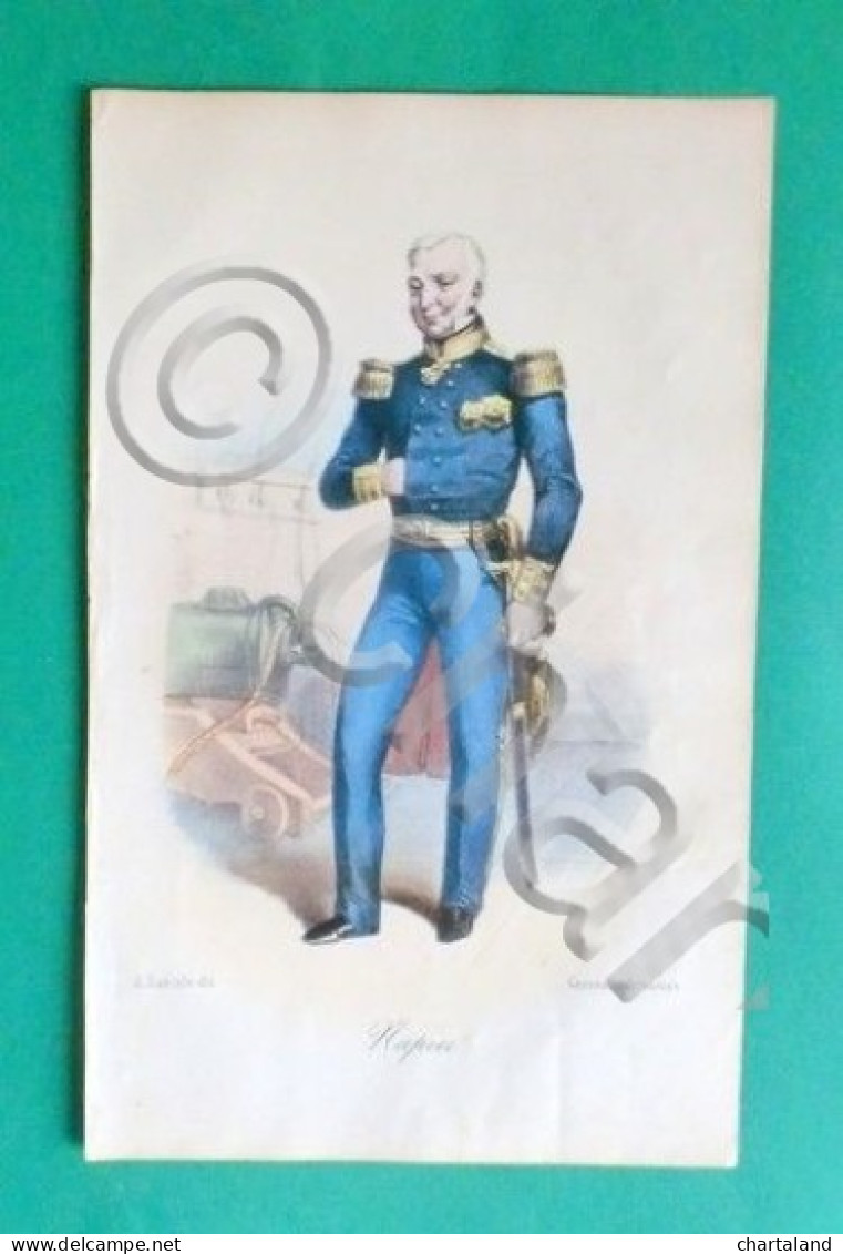 Stampa Guerra Crimea - Generale Charles James Napier - 1850 Ca. - Stampe & Incisioni
