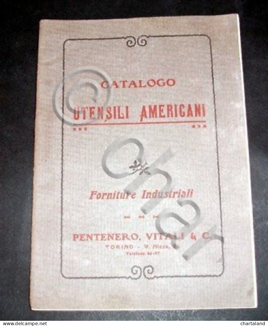 Catalogo Utensili Americani - Forniture Industriali - 1921 - Non Classificati