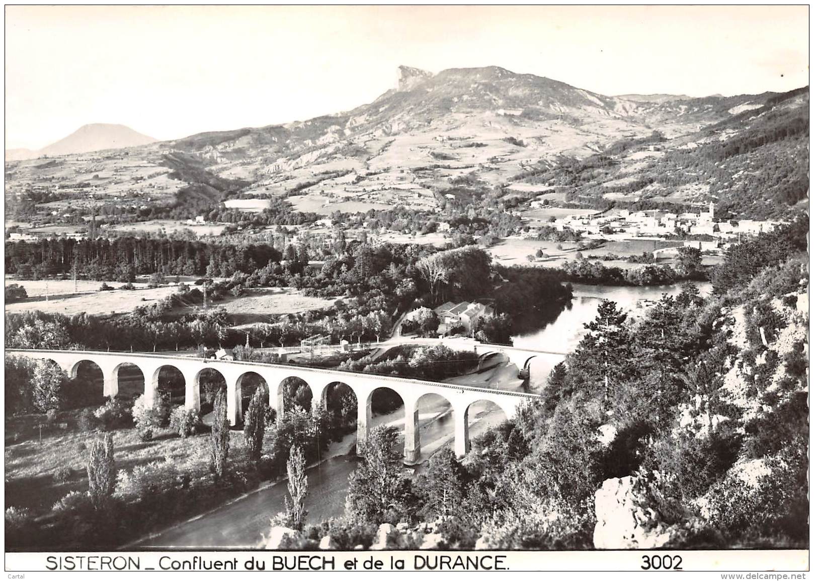 CPM - 04 - SISTERON - Confluent Du BUECH Et De La DURANCE - Sisteron