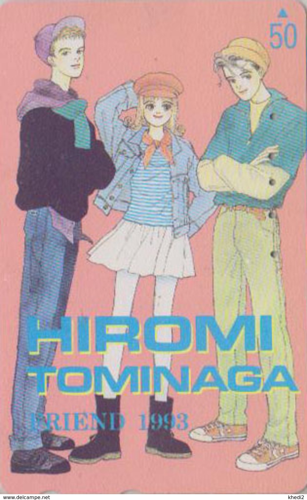 Télécarte Japon / 110-011 - MANGA - FRIEND By HIROMI TOMINAGA  - ANIME Japan Phonecard - BD COMICS Telefonkarte - 9648 - Comics