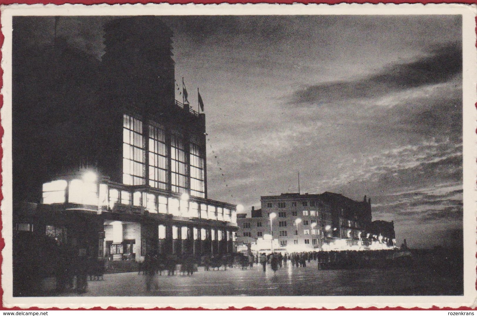 Blankenberge Avondzicht Van De Zeedijk 1957 - Blankenberge