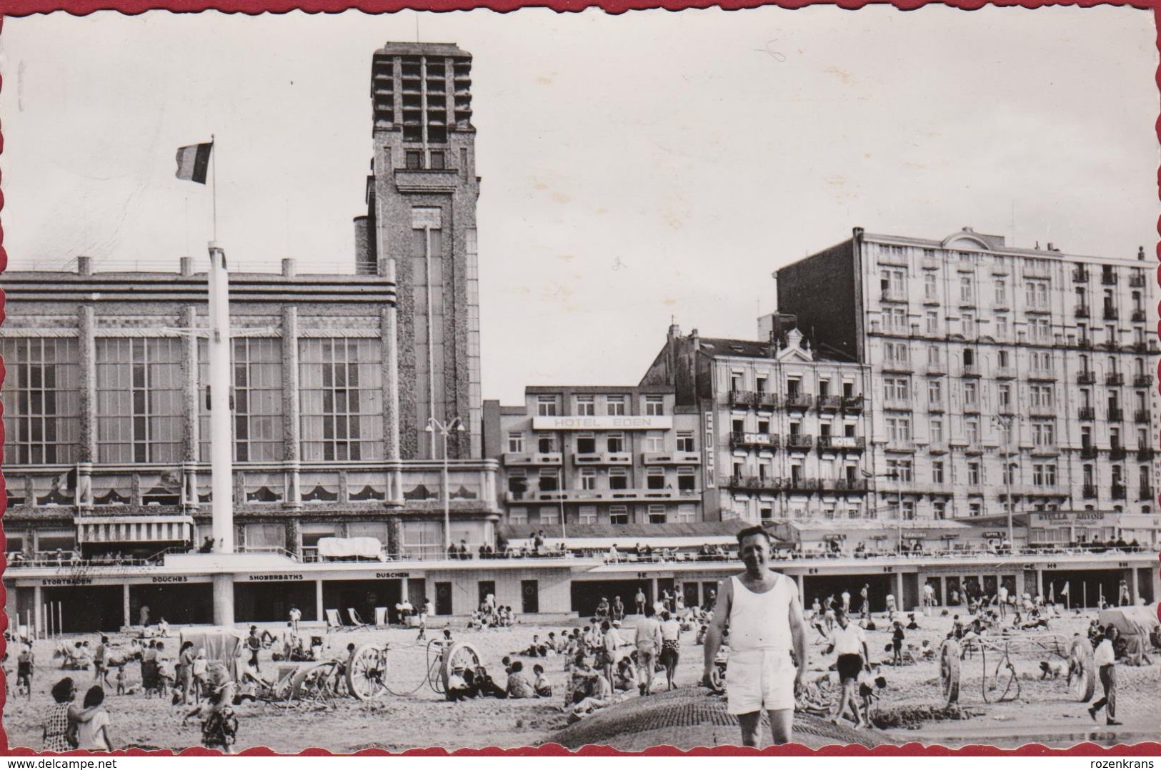 Blankenberge Zeedijk En Casino 1962 - Blankenberge