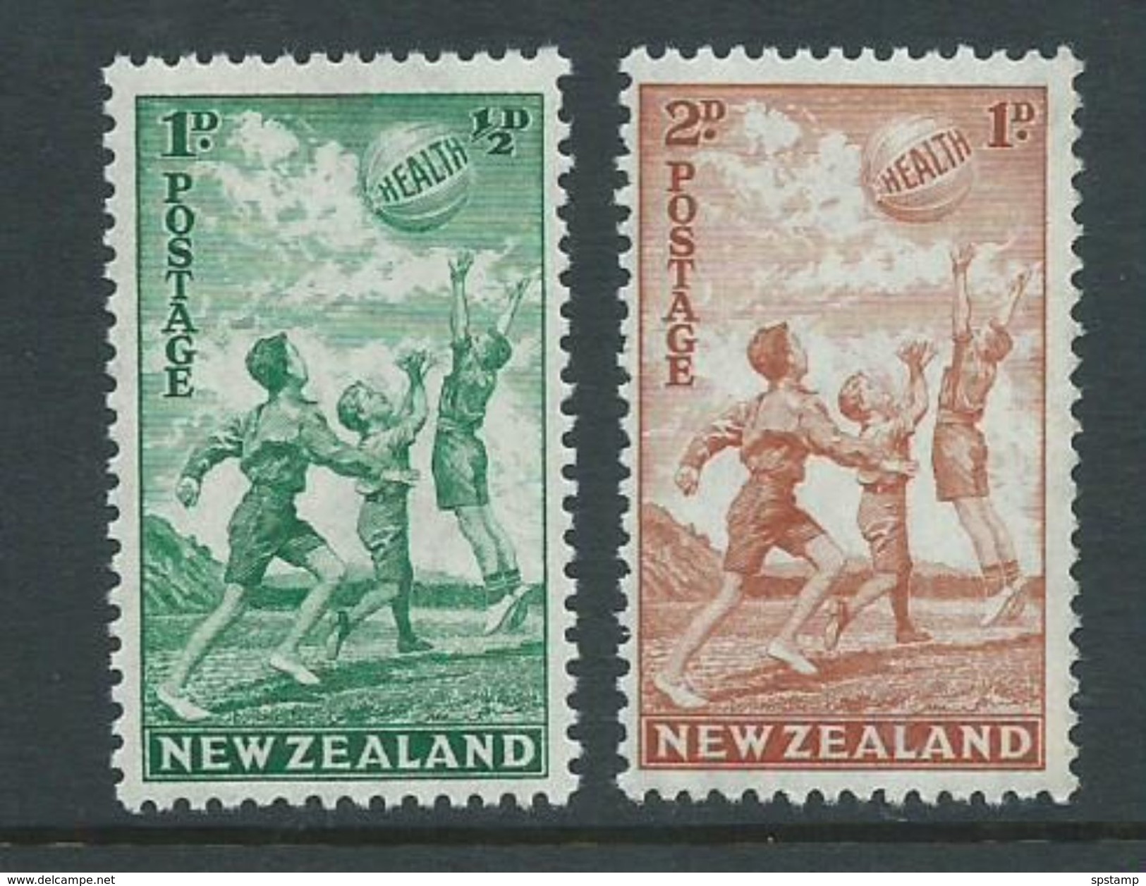 New Zealand 1940 Health Charity Issue Set 2 MNH - Unused Stamps