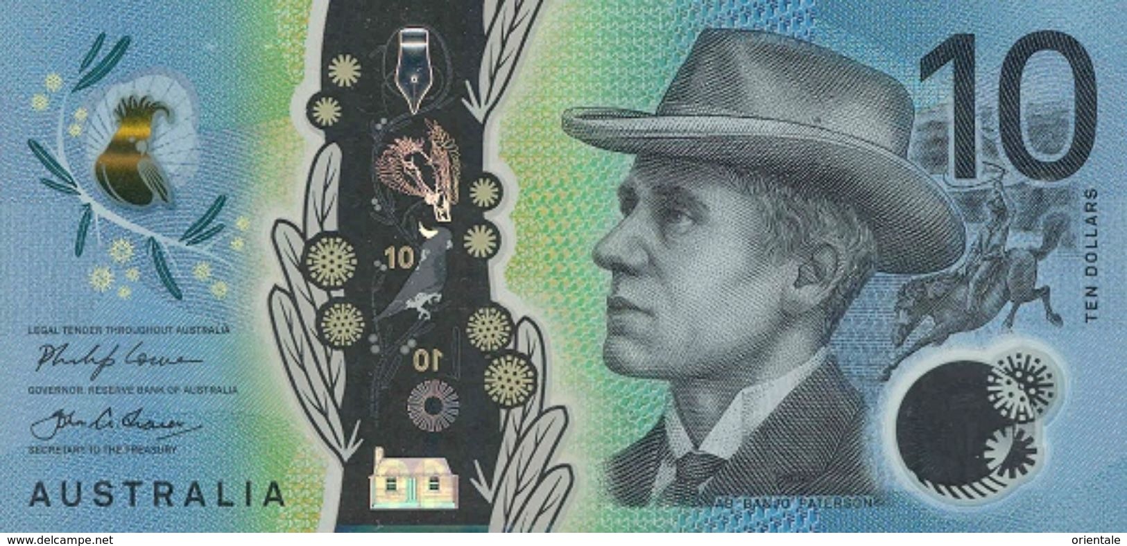 AUSTRALIA P. 63a 10 D 2017 UNC - 2005-... (billetes De Polímero)