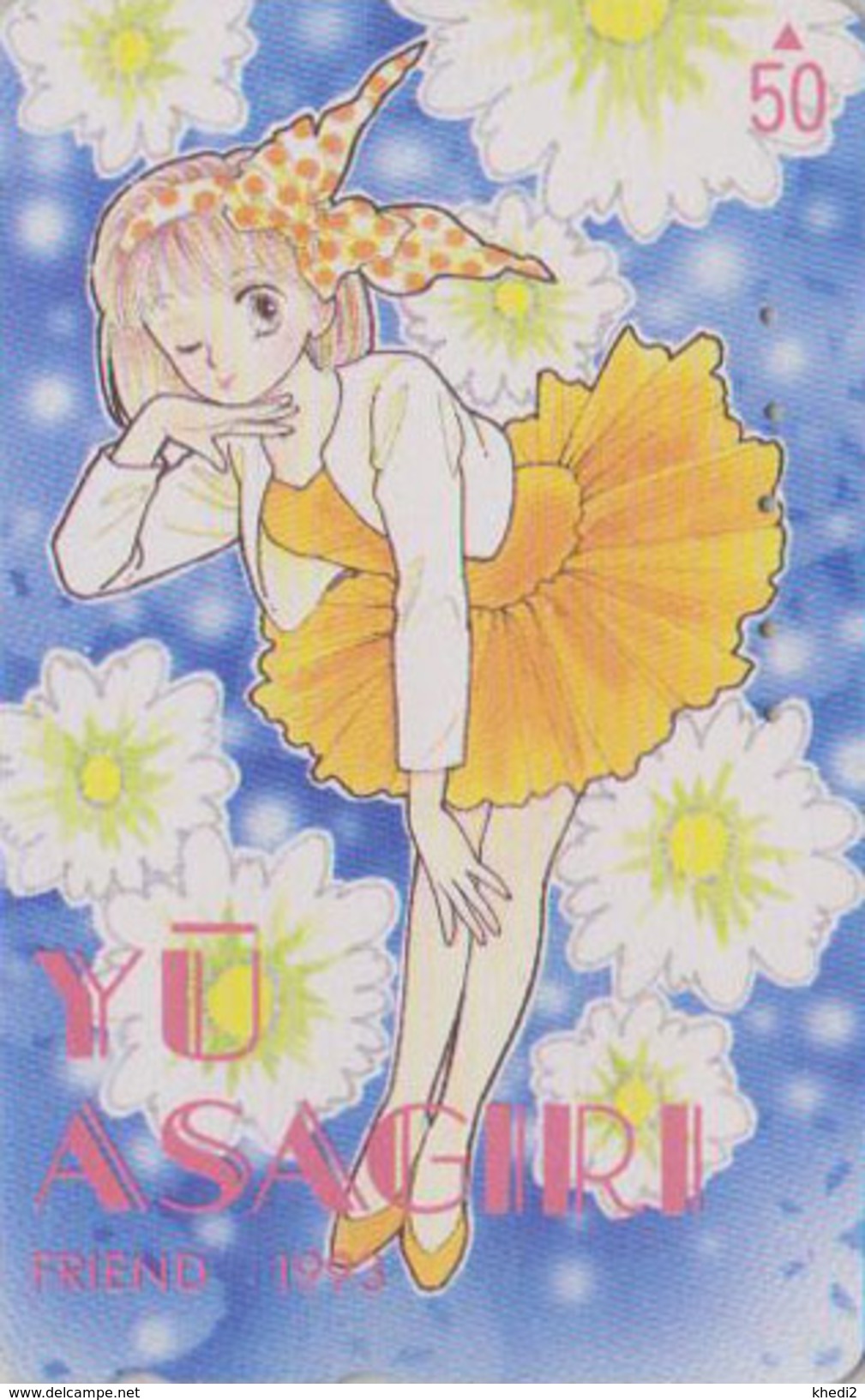 Télécarte Japon / 110-011 - MANGA - FRIEND By YU ASAGIRI - ANIME Japan Phonecard - BD COMICS Telefonkarte - 9668 - Comics