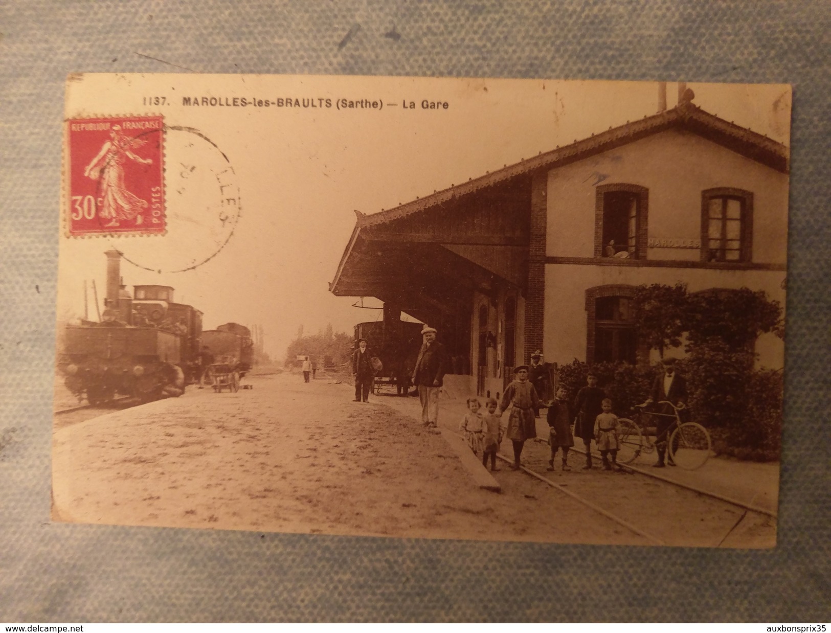 MAROLLES LES BRAULTS - LA GARE - 72 - Marolles-les-Braults