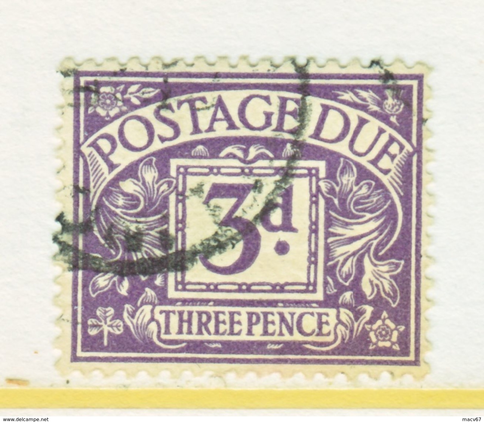 GREAT  BRITAIN  J 13  (o)  Wmk.  35  G.S. 111 - Postage Due