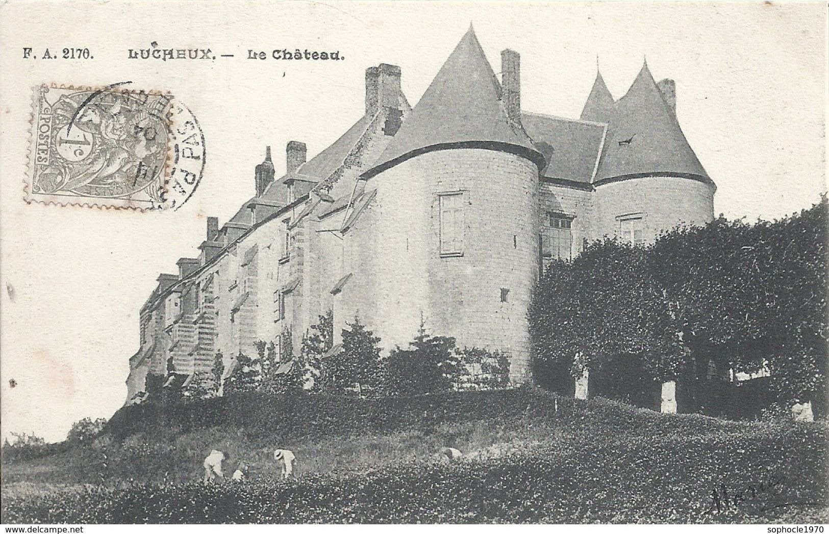 SOMME - 80 - LUCHEUX - Le Château - Lucheux