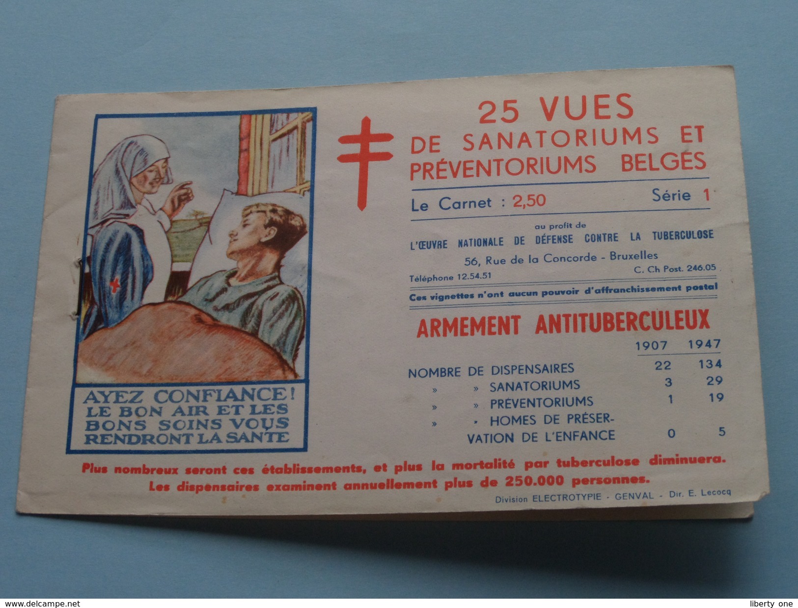 Sanatorium Et Préventorium Belges ( Tuberculose ) Reeks 1 ( Sluitzegels : Voir Foto Pour Détails ) Encore 15 !! - Autres & Non Classés