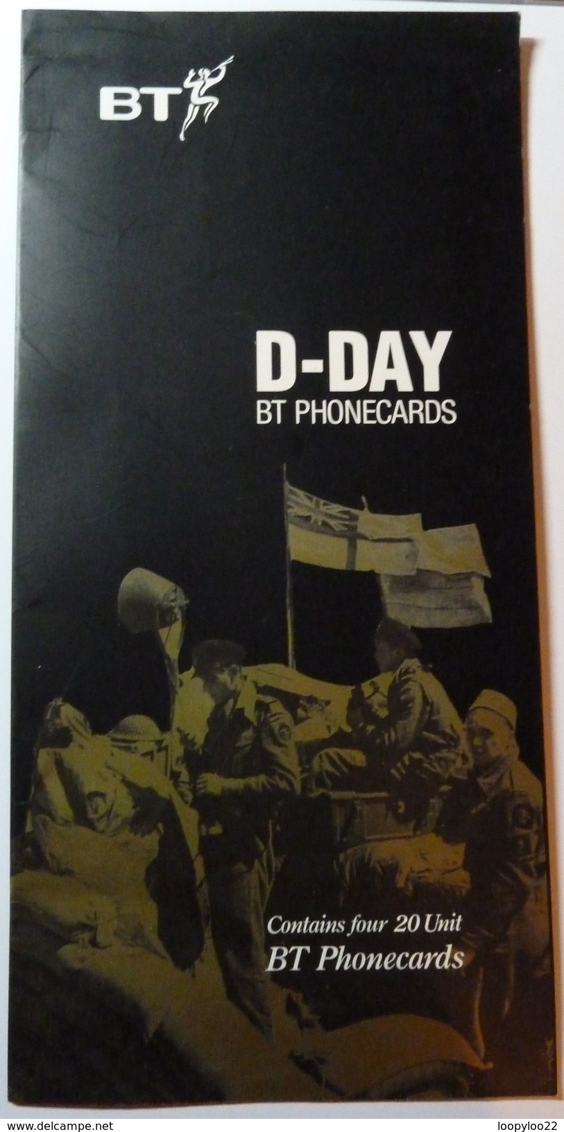 UK - BT - L&G - D-Day - Set Of 4 - Mint In Folder - BT General Issues