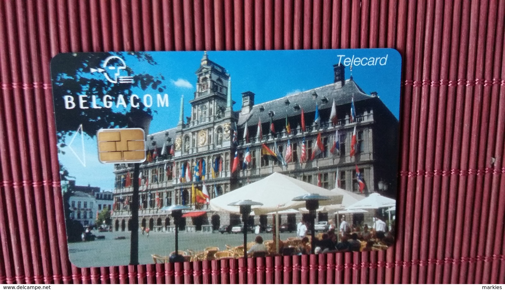 CP-P 117 Stadhuis Antwerpen (Mint,Neuve) Only 500 Made Very Rare - Avec Puce