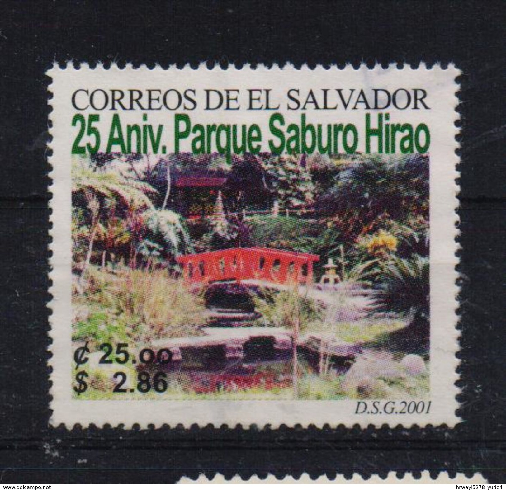 El Salvodor 2001, $2,86 Minr 2255, Vfu. Cv 18 Euro - El Salvador