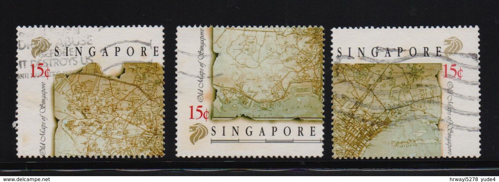 Singapore 1989, Minr 573-575, Vfu. Cv 6 Euro - Singapour (1959-...)