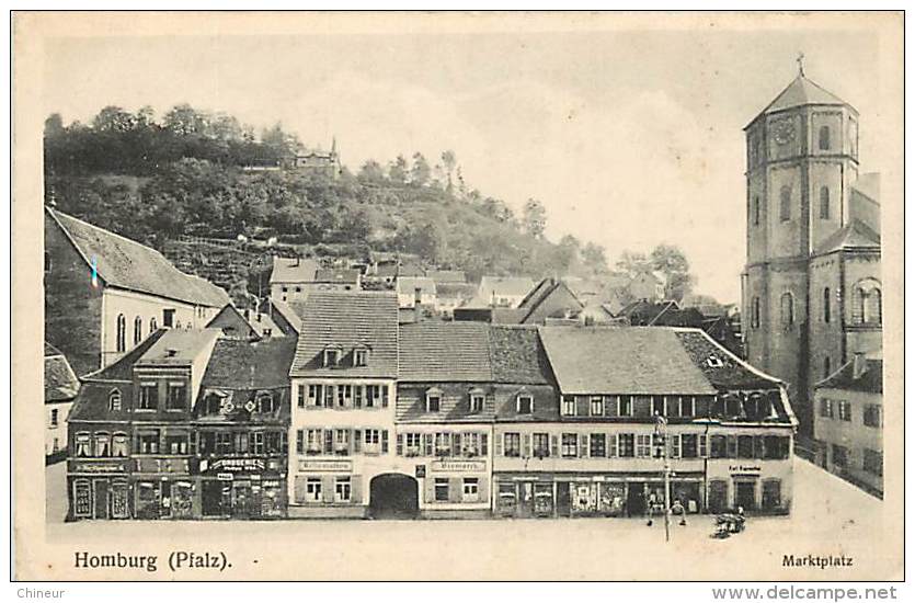 Allemagne Homburg Pfalz Marktplatz - Homberg