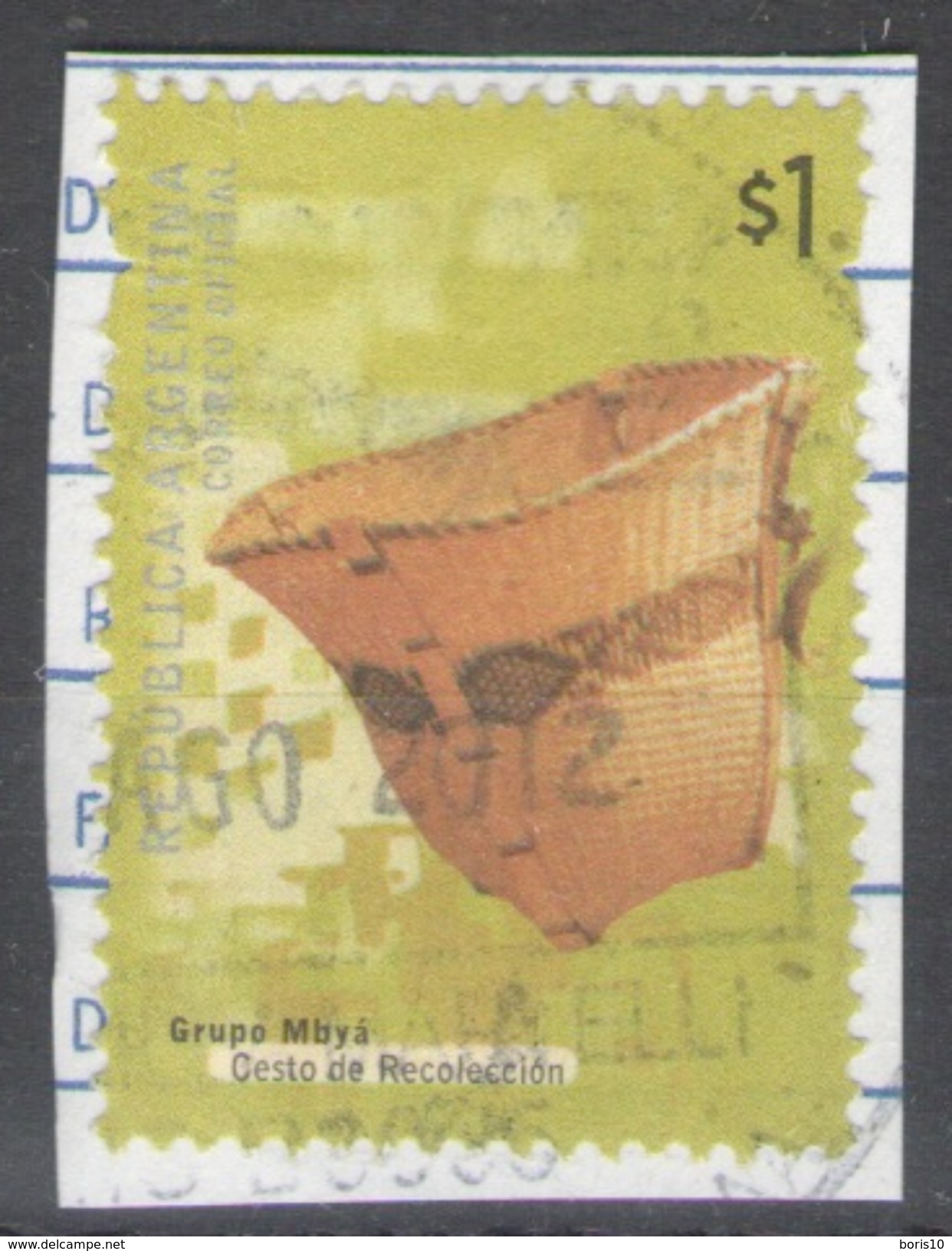 Argentina 2000 Argentine Culture Used On Paper - Used Stamps